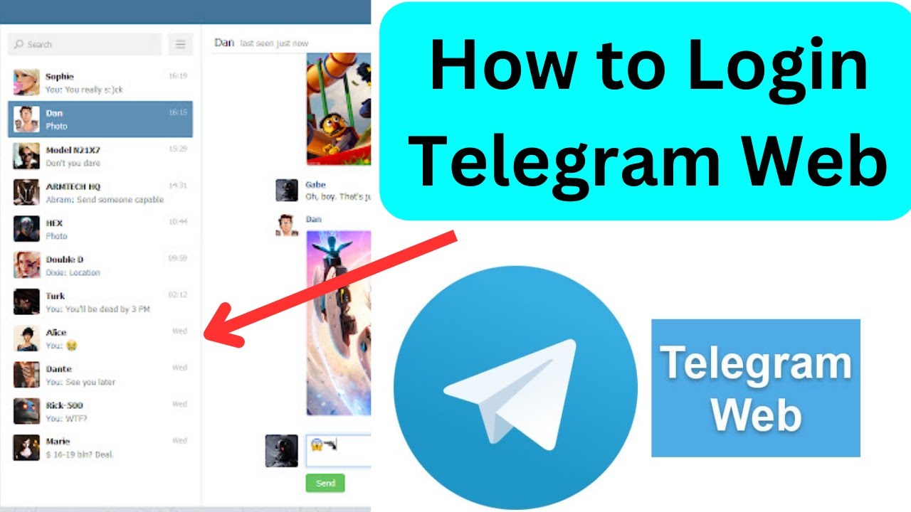 Telegram QR code scanning